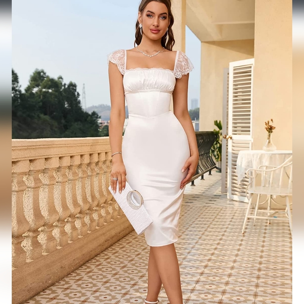 White dress